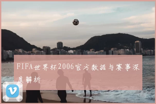 FIFA世界杯2006官方数据与赛事深度解析